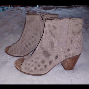 Toms Open Toe Boots